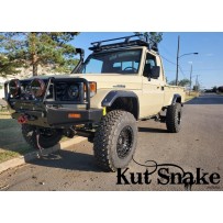 Kit élargisseurs d’ailes +50 mm – Toyota Land Cruiser 75 & 79 simple cabine (1985–2006)